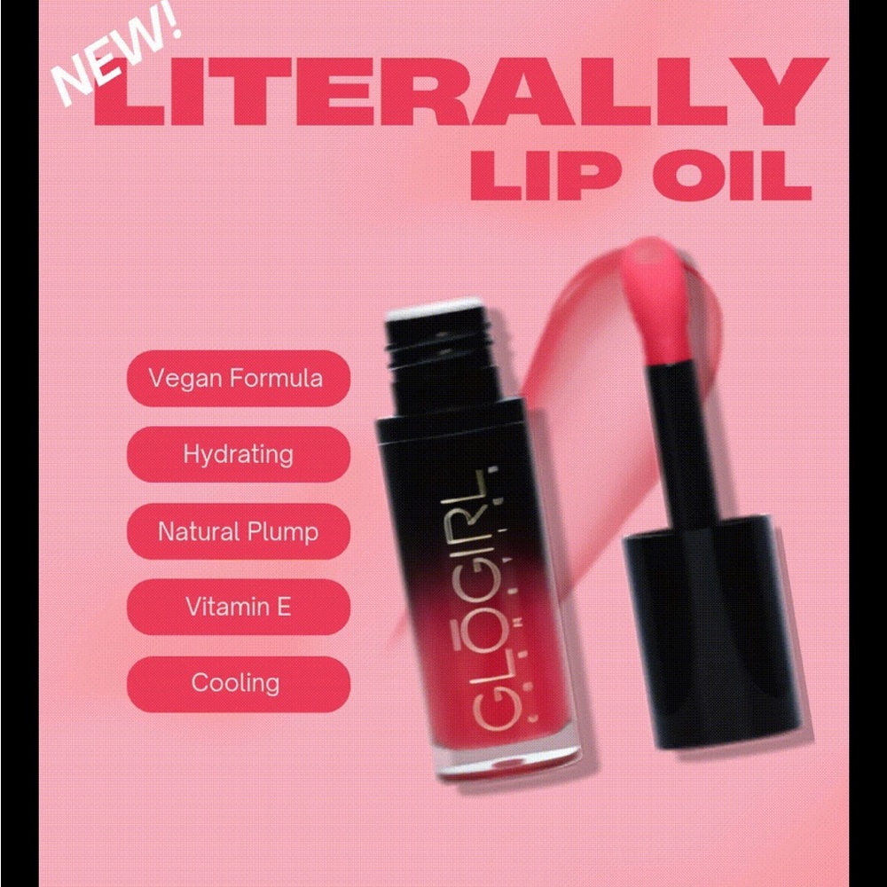 Literally Lip Oil - Vibrant Pink